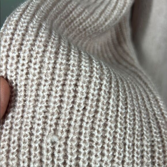 Pink Open Front Cardigan with White Trim - Picture 4 of 8